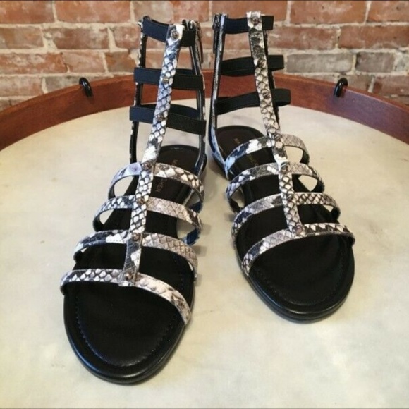 Bold & Edgy Marc Fisher Gladiator Sandals - Picture 5 of 7